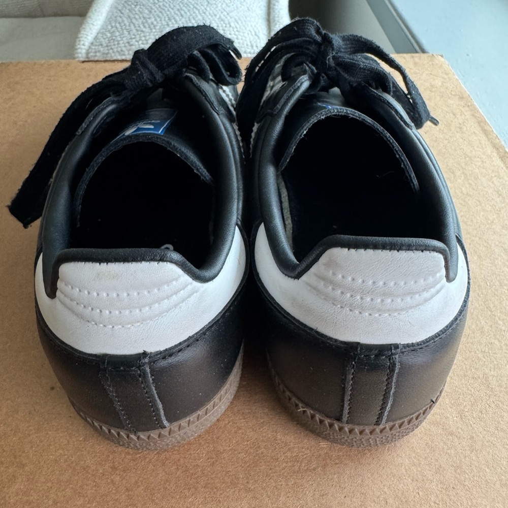 Adidas Samba Black and White Sneakers - Picture 3 of 8